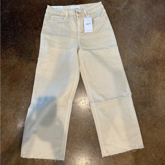 Vervet by Flying Monkey High Rise Crop Wide Leg - Picture 3 of 3